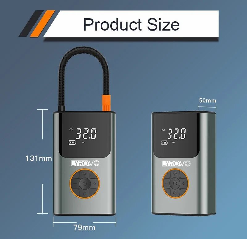 Urban Hive™ Wireless Tyre Inflator | Pump Tyres in 2 Mins (Cordless)